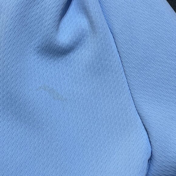 Adidas Full Zip Jacket Baby Blue Athletic Hood Size S Small (READ) Women's - Picture 7 of 11